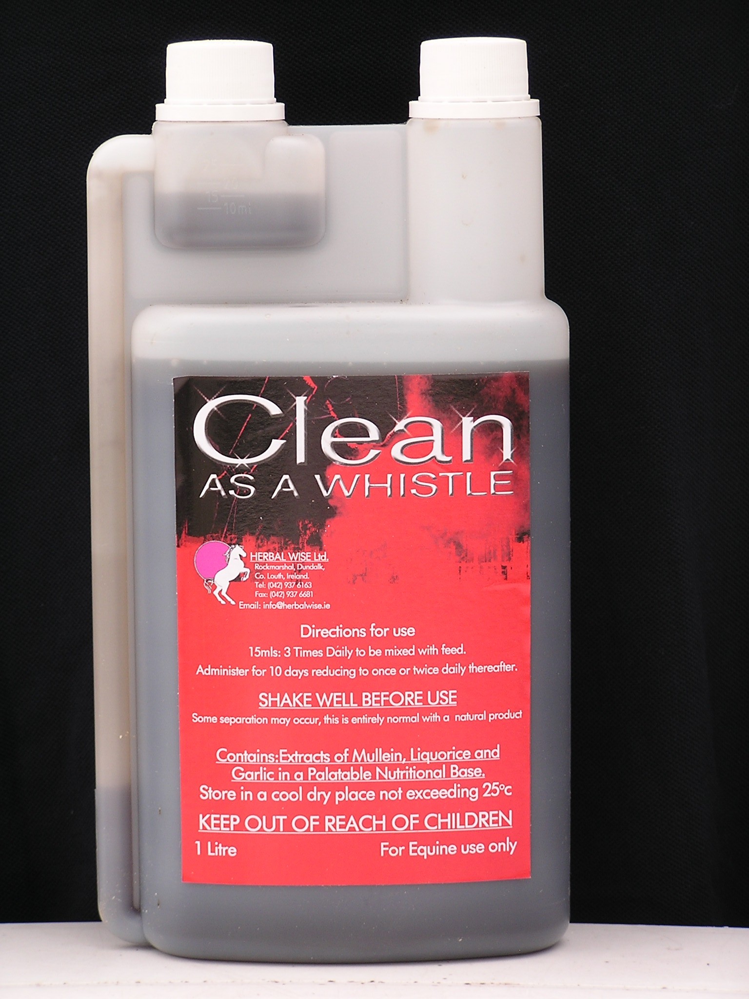 Shop Herbal Wise Swiss - Clean as a Whistle lässt Ihr Pferd aufatmen!